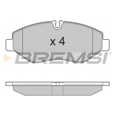BP3324TR BREMSI Комплект гальмівних колодок дисковий гальм