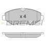 BP3324TR BREMSI Комплект гальмівних колодок дисковий гальм