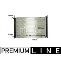 CR 1354 000P MAHLE Радіатор охолодження двигуна