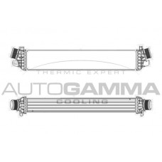 Интеркулер AUTOGAMMA 105640