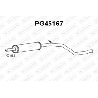 PG45167 VENEPORTE Предглушник вихлопних газів