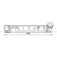 BM026N002 PRASCO Интеркулер