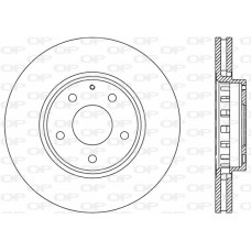 BDR2833.20 OPEN PARTS Гальмівний диск