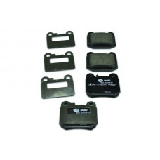 8DB 355 008-831 HELLA Комплект гальмівних колодок дисковий гальм