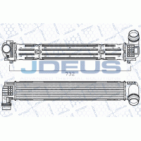 823M91A JDEUS Интеркулер