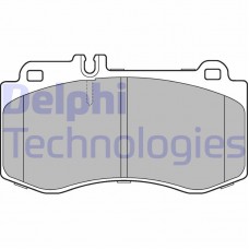 LP2304 DELPHI Комплект гальмівних колодок дисковий гальм