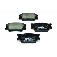 8DB 355 006-881 HELLA PAGID Комплект гальмівних колодок дисковий гальм
