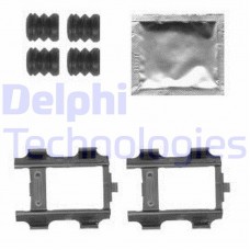 LX0575 DELPHI Комплектуючі колодки дискового гальма