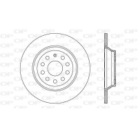 BDR2721.10 OPEN PARTS Гальмівний диск