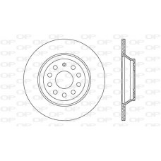 BDR2721.10 OPEN PARTS Гальмівний диск