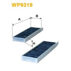 WP9319 WIX FILTERS Фільтр повітря у внутрішньому просторі