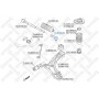 51-00174-SX STELLOX Наконечник поперечної кермової тяги