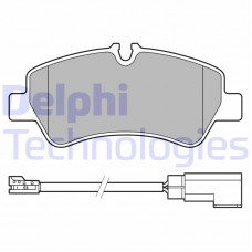 LP3619 DELPHI Комплект гальмівних колодок дисковий гальм