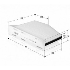 CK9922 TECNECO FILTERS Фільтр повітря у внутрішньому просторі