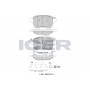 182170 ICER Комплект гальмівних колодок дисковий гальм