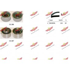 04.5449 AUTOKIT Комплект ременя ГРМ