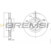CD7152V BREMSI Гальмівний диск