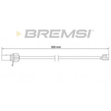 WI0944 BREMSI Сигналізатор зносу гальмівних колодок