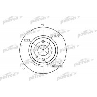 PBD1747 PATRON Гальмівний диск