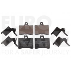 5502221946 EUROBRAKE Комплект гальмівних колодок дисковий гальм