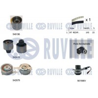 5503762 RUVILLE Водяний насос комплект зубчастого ременя