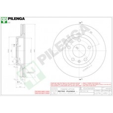 V851 PILENGA Гальмівний диск
