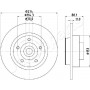 DP-0705 JAPANPARTS Гальмівний диск