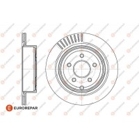 1667853080 EUROREPAR Гальмівний диск