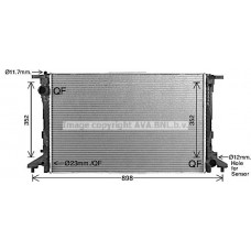 AI2441 AVA QUALITY COOLING Радіатор охолодження двигуна