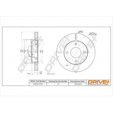 DP1010.11.1205 Dr!ve+ Гальмівний диск