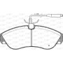 BPA0487.02 OPEN PARTS Комплект гальмівних колодок дисковий гальм