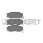 BS-1290 ZEKKERT Комплект гальмівних колодок дисковий гальм