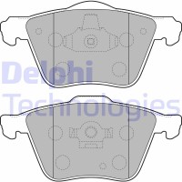 LP1821 DELPHI Комплект гальмівних колодок дисковий гальм