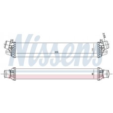 96505 NISSENS Интеркулер