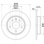 MDC1018C MINTEX Гальмівний диск