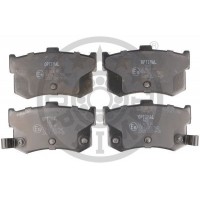BP-09485 OPTIMAL Комплект гальмівних колодок дисковий гальм