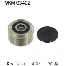 VKM 03402 SKF Механізм вільного ходу генератора