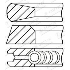 WG1186637 WILMINK GROUP Комплект поршневих кілець