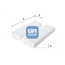 53.226.00 UFI Фільтр повітря у внутрішньому просторі