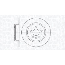 361302040363 MAGNETI MARELLI Гальмівний диск