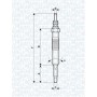 062900027304 MAGNETI MARELLI Свічка розжарювання
