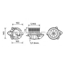 CN8510 AVA QUALITY COOLING Вентилятор салону