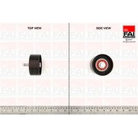 T1018 FAI AutoParts Паразитный / Ведущий ролик, Зубчастий ремінь