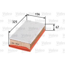 585052 VALEO Повітряний фільтр