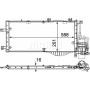 AC 336 000P MAHLE Конденсатор кондиціонера