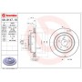 09.9147.10 BREMBO Гальмівний диск