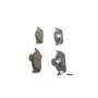 0 986 424 611 BOSCH Комплект гальмівних колодок дисковий гальм