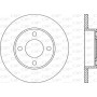 BDR1019.10 OPEN PARTS Гальмівний диск