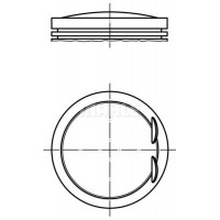 001 07 00 MAHLE поршень