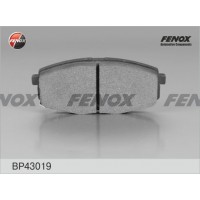 BP43019 FENOX Комплект гальмівних колодок дисковий гальм